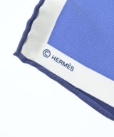 HERMES（エルメス）バンダナ・スカーフ 青 サイズ:90 レディース/2200656057153