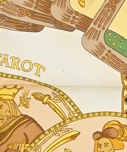 HERMES（エルメス）バンダナ・スカーフ ベージュ サイズ:90 レディース/2200656057184