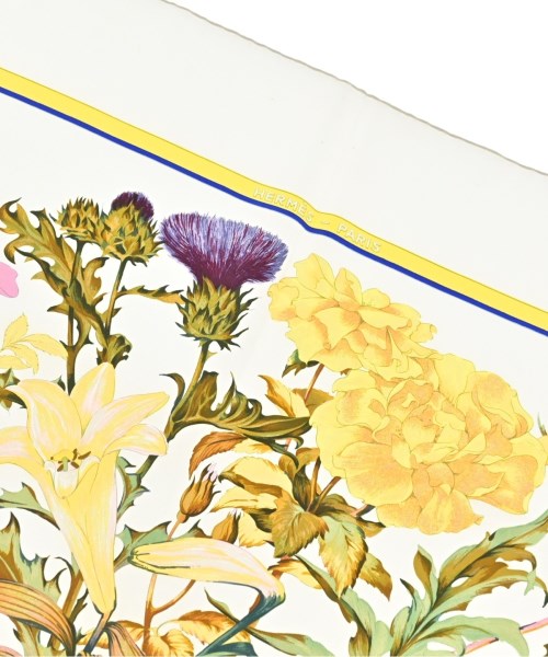 HERMES（エルメス）バンダナ・スカーフ 白 サイズ:90 レディース/2200656057191