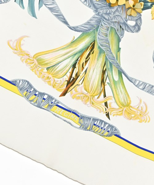 HERMES（エルメス）バンダナ・スカーフ 白 サイズ:90 レディース/2200656057191