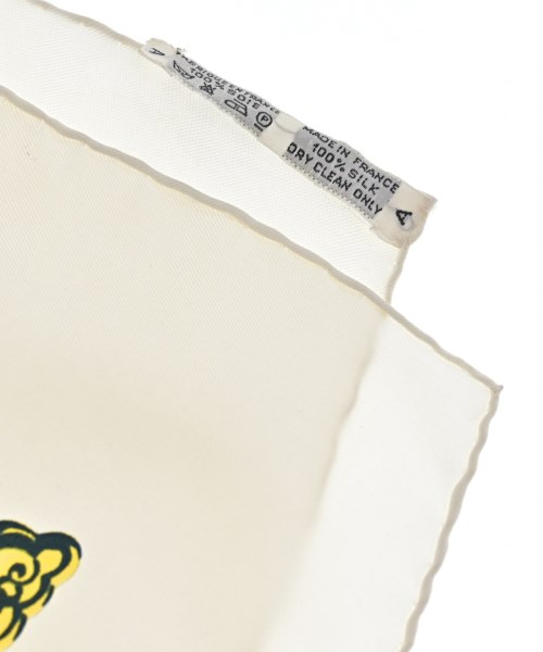 HERMES（エルメス）バンダナ・スカーフ 白 サイズ:90 レディース/2200656057191