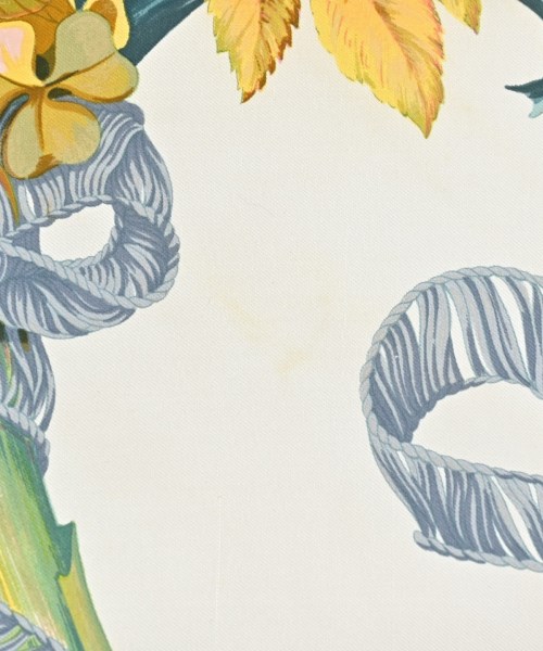 HERMES（エルメス）バンダナ・スカーフ 白 サイズ:90 レディース/2200656057191