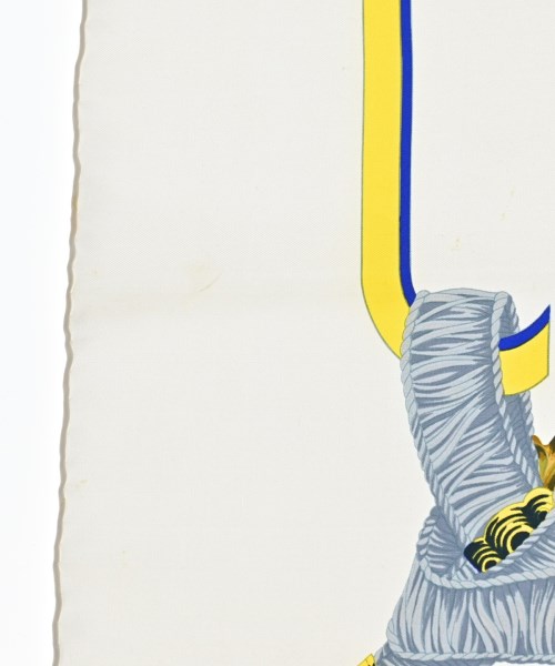 HERMES（エルメス）バンダナ・スカーフ 白 サイズ:90 レディース/2200656057191