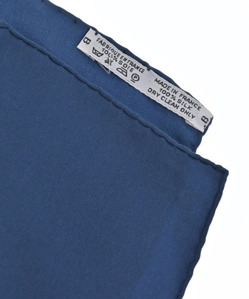 HERMES（エルメス）バンダナ・スカーフ 紺 サイズ:90 レディース/2200656057214