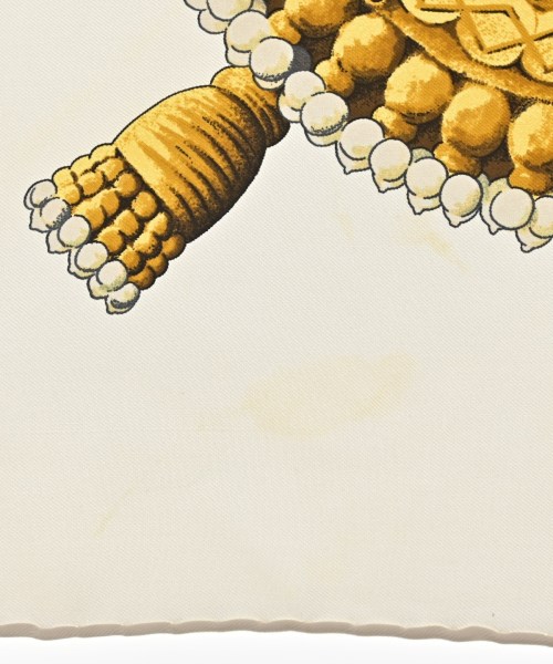 HERMES（エルメス）バンダナ・スカーフ 白 サイズ:90 レディース/2200656057221