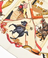HERMES（エルメス）バンダナ・スカーフ 白 サイズ:90 レディース/2200656057221