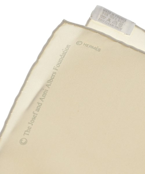 HERMES（エルメス）バンダナ・スカーフ ベージュ サイズ:90 レディース/2200656057238