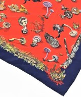 HERMES（エルメス）バンダナ・スカーフ 赤 サイズ:90 レディース/2200656057245