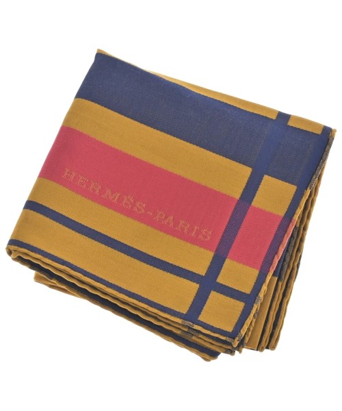 HERMES(エルメス)バンダナ・スカーフ 黄 サイズ:-/2200656057276