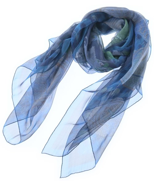 HERMES(エルメス)バンダナ・スカーフ 青 サイズ:140/2200656780020