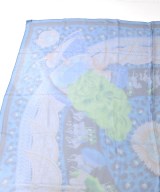 HERMES（エルメス）バンダナ・スカーフ 青 サイズ:140 レディース/2200656780020