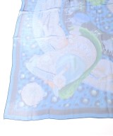 HERMES（エルメス）バンダナ・スカーフ 青 サイズ:140 レディース/2200656780020