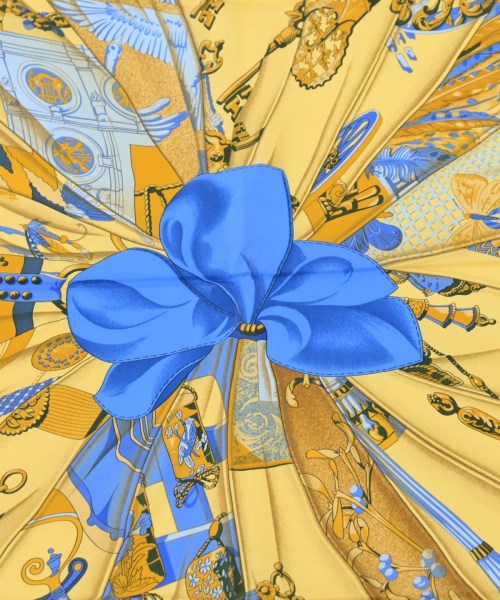 HERMES（エルメス）バンダナ・スカーフ 青 サイズ:- レディース/2200656861415