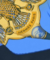 HERMES（エルメス）バンダナ・スカーフ 青 サイズ:- レディース/2200656861415