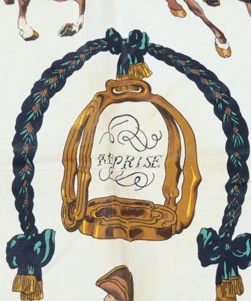 HERMES（エルメス）バンダナ・スカーフ 赤 サイズ:- レディース/2200656861538