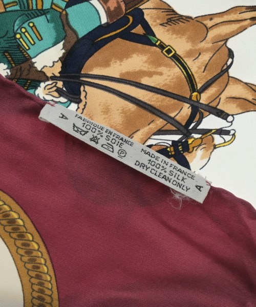 HERMES（エルメス）バンダナ・スカーフ 赤 サイズ:- レディース/2200656861538