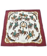 HERMES（エルメス）バンダナ・スカーフ 赤 サイズ:- レディース/2200656861538