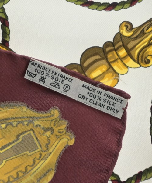 HERMES（エルメス）バンダナ・スカーフ 白 サイズ:- レディース/2200656861675