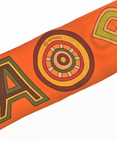 HERMES（エルメス）バンダナ・スカーフ オレンジ サイズ:- レディース/2200656861682