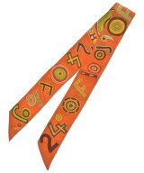 HERMES（エルメス）バンダナ・スカーフ オレンジ サイズ:- レディース/2200656861682