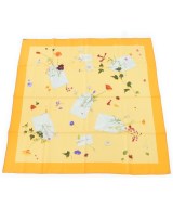 HERMES（エルメス）バンダナ・スカーフ 黄 サイズ:- レディース/2200656861798