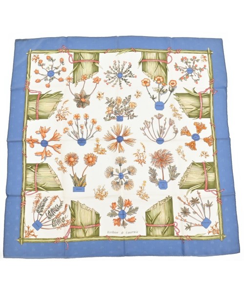 HERMES(エルメス)バンダナ・スカーフ 白 サイズ:-/2200656861859