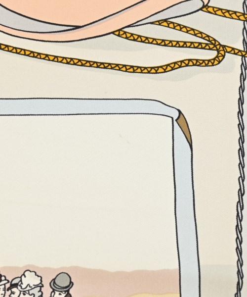 HERMES（エルメス）バンダナ・スカーフ 白 サイズ:90 レディース/2200656861866