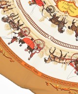 HERMES（エルメス）バンダナ・スカーフ 白 サイズ:90 レディース/2200656861989