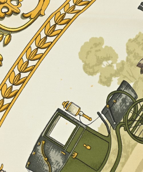 HERMES（エルメス）バンダナ・スカーフ 白 サイズ:- レディース/2200656862184