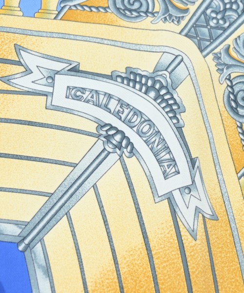 HERMES（エルメス）バンダナ・スカーフ 青 サイズ:90 レディース/2200656862276