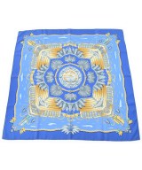 HERMES（エルメス）バンダナ・スカーフ 青 サイズ:90 レディース/2200656862276