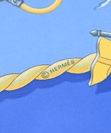 HERMES（エルメス）バンダナ・スカーフ 青 サイズ:90 レディース/2200656862276