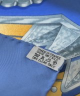 HERMES（エルメス）バンダナ・スカーフ 青 サイズ:90 レディース/2200656862276