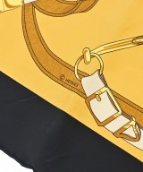 HERMES（エルメス）バンダナ・スカーフ 黄 サイズ:90 レディース/2200656862450