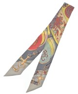HERMES（エルメス）バンダナ・スカーフ グレー サイズ:- レディース/2200656862863