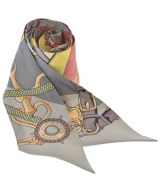 HERMES（エルメス）バンダナ・スカーフ グレー サイズ:- レディース/2200656862863