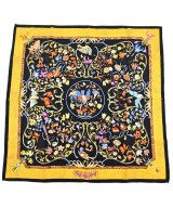 HERMES（エルメス）バンダナ・スカーフ 黒 サイズ:90 レディース/2200656862917