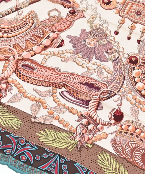 HERMES（エルメス）バンダナ・スカーフ 青 サイズ:90 レディース/2200649975075