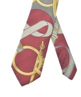 HERMES（エルメス）ネクタイ 赤 サイズ:- メンズ/2200657885168