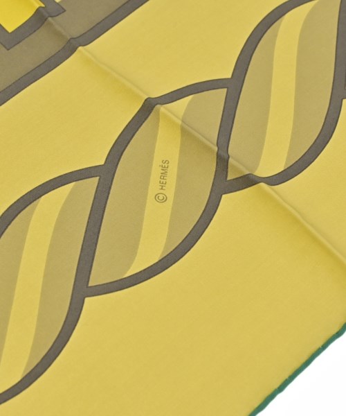 HERMES（エルメス）バンダナ・スカーフ 緑 サイズ:140 レディース/2200654484036