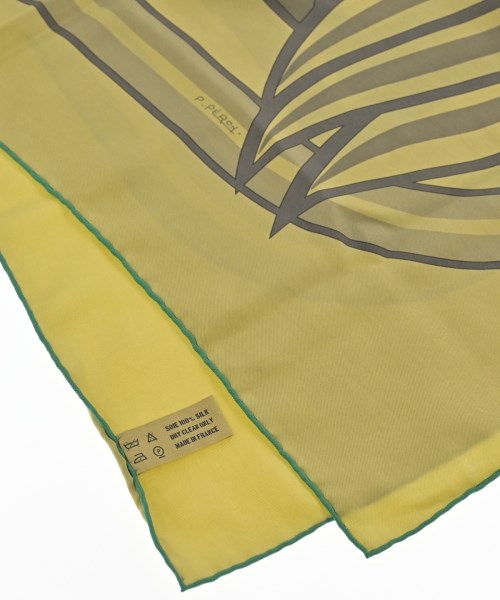 HERMES（エルメス）バンダナ・スカーフ 緑 サイズ:140 レディース/2200654484036