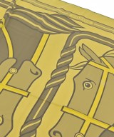 HERMES（エルメス）バンダナ・スカーフ 緑 サイズ:140 レディース/2200654484036