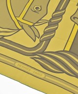 HERMES（エルメス）バンダナ・スカーフ 緑 サイズ:140 レディース/2200654484036