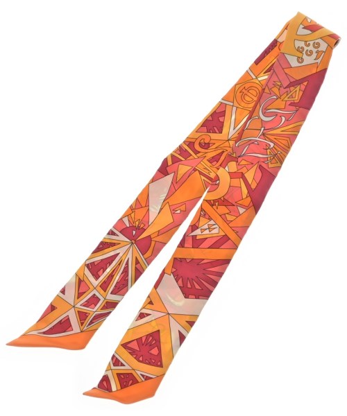 HERMES（エルメス）バンダナ・スカーフ オレンジ サイズ:- レディース/2200658537080