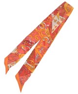 HERMES（エルメス）バンダナ・スカーフ オレンジ サイズ:- レディース/2200658537080
