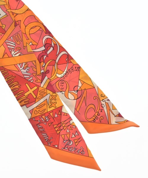 HERMES（エルメス）バンダナ・スカーフ オレンジ サイズ:- レディース/2200658537097