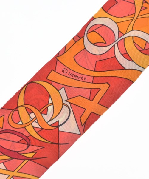 HERMES（エルメス）バンダナ・スカーフ オレンジ サイズ:- レディース/2200658537097
