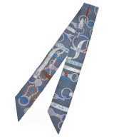 HERMES（エルメス）バンダナ・スカーフ グレー サイズ:- レディース/2200659269072