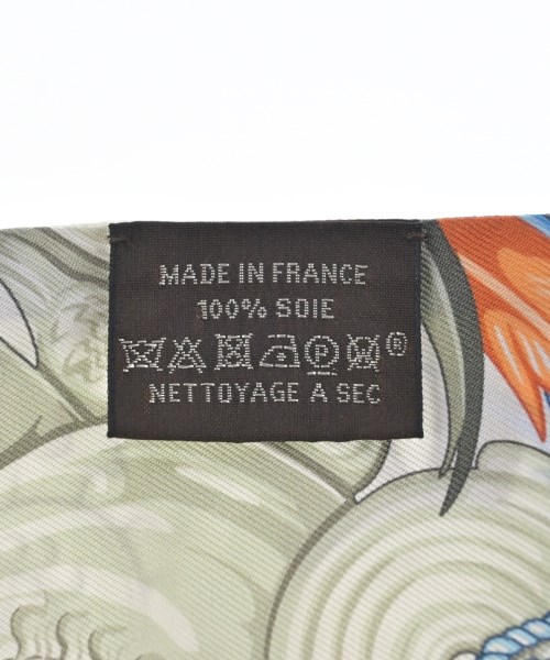 HERMES（エルメス）バンダナ・スカーフ 黄 サイズ:- レディース/2200659274113