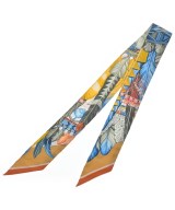 HERMES（エルメス）バンダナ・スカーフ 黄 サイズ:- レディース/2200659274113